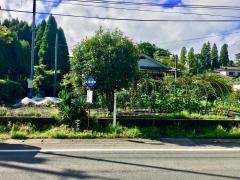 「坂の上」バス停留所