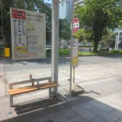 「納屋橋」バス停留所