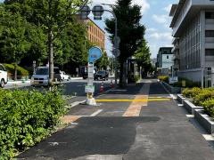 「府立医大病院前」バス停留所