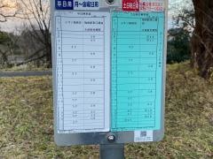 「下川原」バス停留所