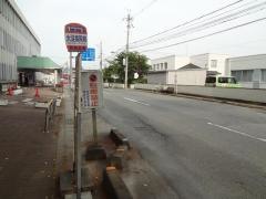 「大淀病院前」バス停留所
