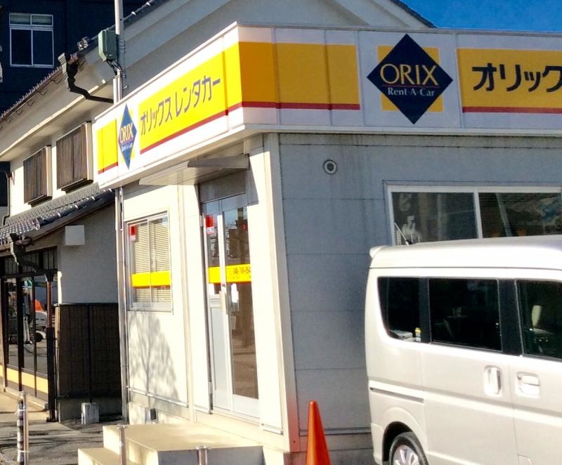 通路沿いから撮影
