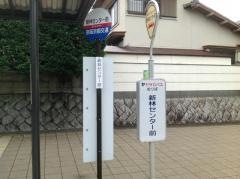 「新林センター前」バス停留所