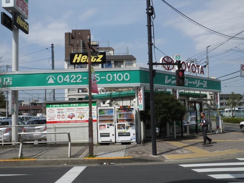 武蔵境唯一のレンタカー屋さん