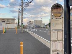 「上笹堀」バス停留所