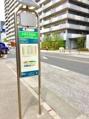 「日吉小学校前」バス停留所