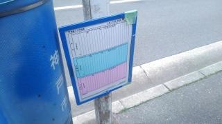 「中野１丁目南」バス停留所