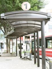 「経堂駅」バス停留所