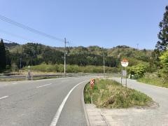 「長尾西口」バス停留所
