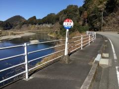 「上崎橋」バス停留所