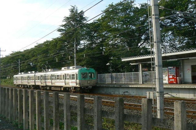 桐生球場前駅