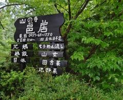 山の寺邑居そうめん流し