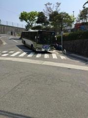 「牛田早稲田団地」バス停留所