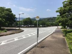 「オフィスパーク入口」バス停留所