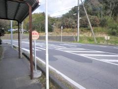 「水沼橋」バス停留所