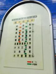 「鷹の街道外」バス停留所