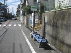 「川北小学校前」バス停留所