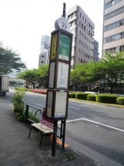 「渋谷橋」バス停留所