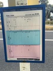 「新島中央公園北」バス停留所