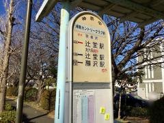 「湘南カントリークラブ前」バス停留所