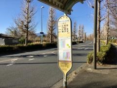 「湘南カントリークラブ前」バス停留所
