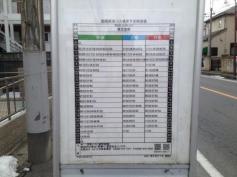 「東大宮六丁目」バス停留所