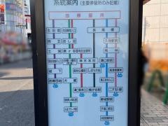 「向ケ丘遊園駅入口」バス停留所