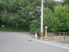 「開発住宅前」バス停留所