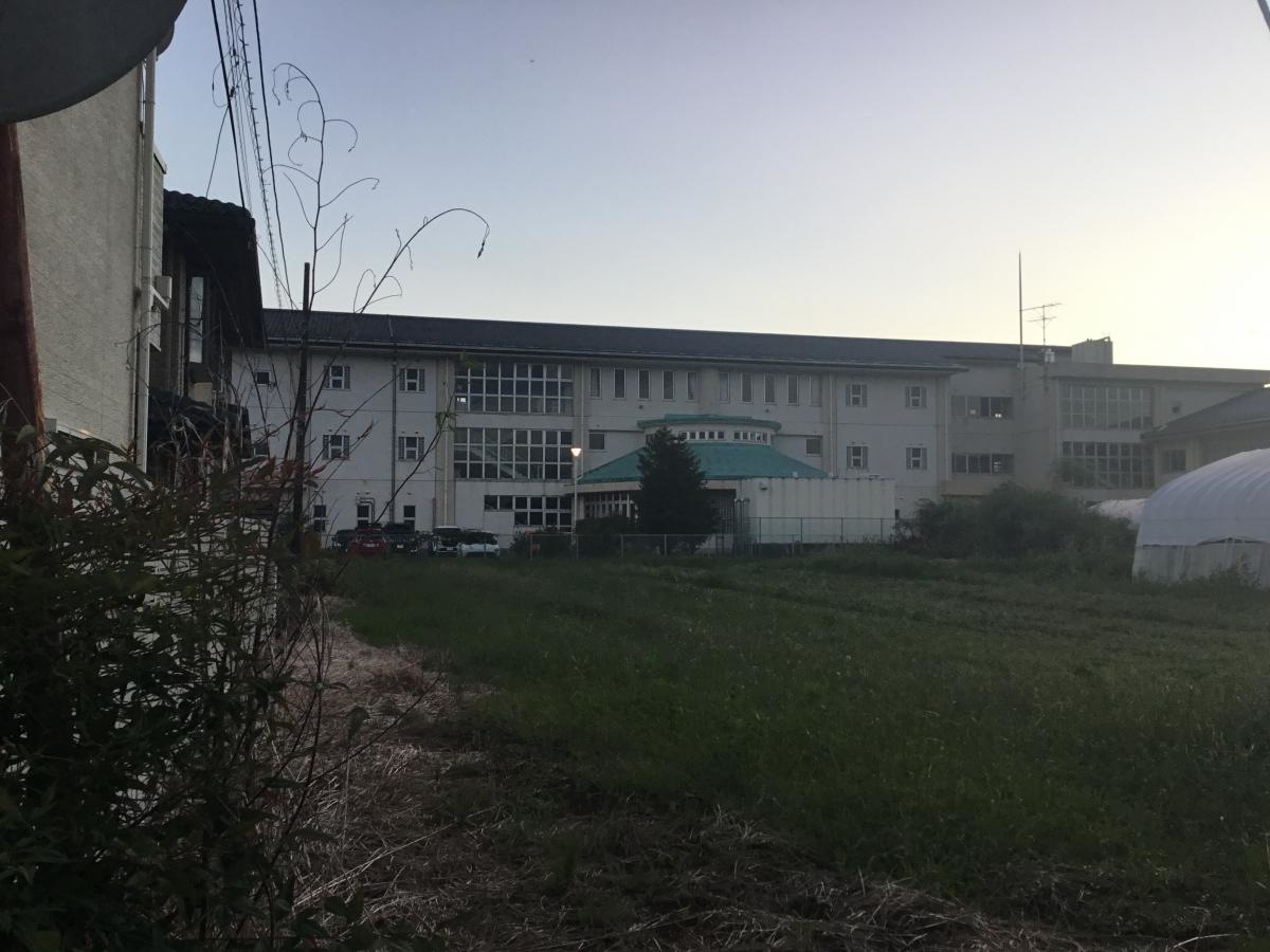 北側外観です