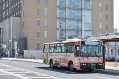 「市役所前(福島市)」バス停留所