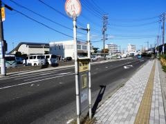 「袖師町」バス停留所