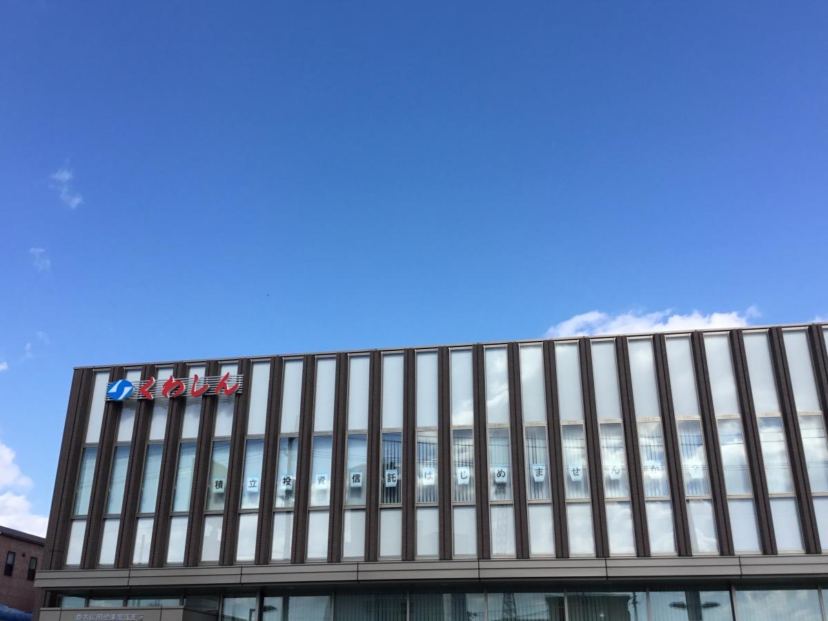桑名信用金庫蟹江支店です。