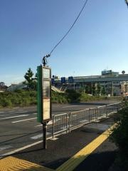 「久世橋西詰」バス停留所