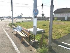 「長洲港」バス停留所