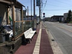「熊日前」バス停留所