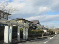 「タウン滝呂センター」バス停留所