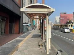 「堀詰」バス停留所