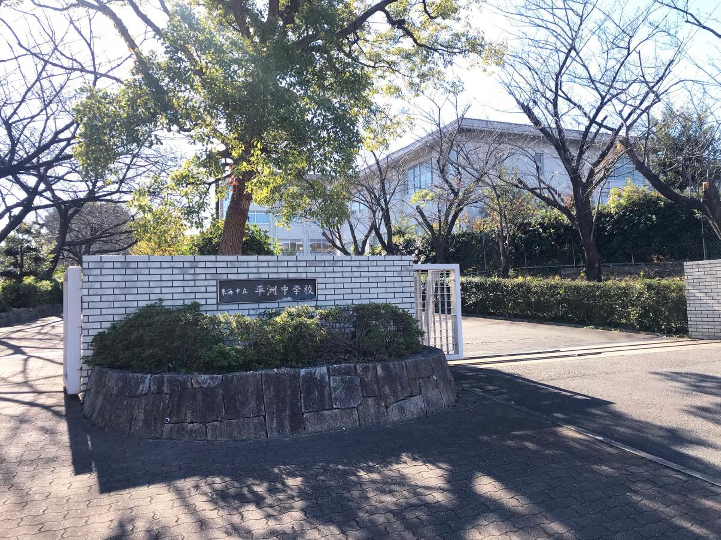 平 洲 中学校