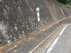 「泉が丘団地口」バス停留所