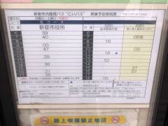 「新座駅南口」バス停留所