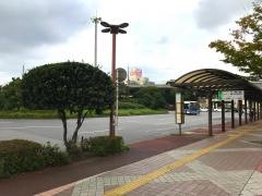「稲毛海岸駅ロータリー」バス停留所