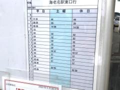 「中心学園入口」バス停留所
