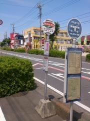 「早稲田中央通り商店街」バス停留所