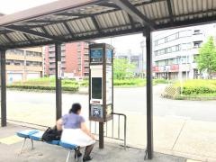 「竹田駅東口」バス停留所