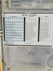 「皿山公園下」バス停留所