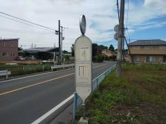 「下鹿山」バス停留所