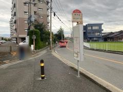 「野多目」バス停留所
