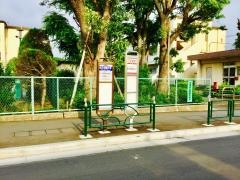 「文化女子大学」バス停留所