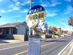 「桜ケ丘交番前」バス停留所