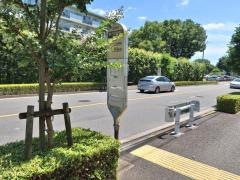 「神代団地北口」バス停留所